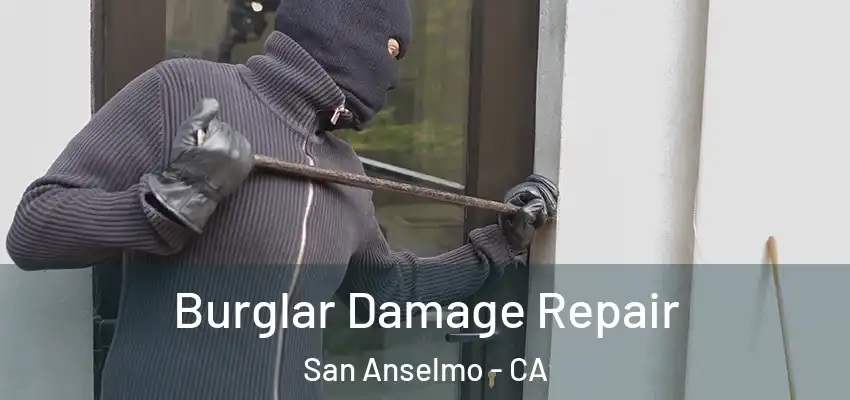  Burglar Damage Repair San Anselmo - CA